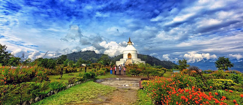 World Peace Pagoda in Pokhara