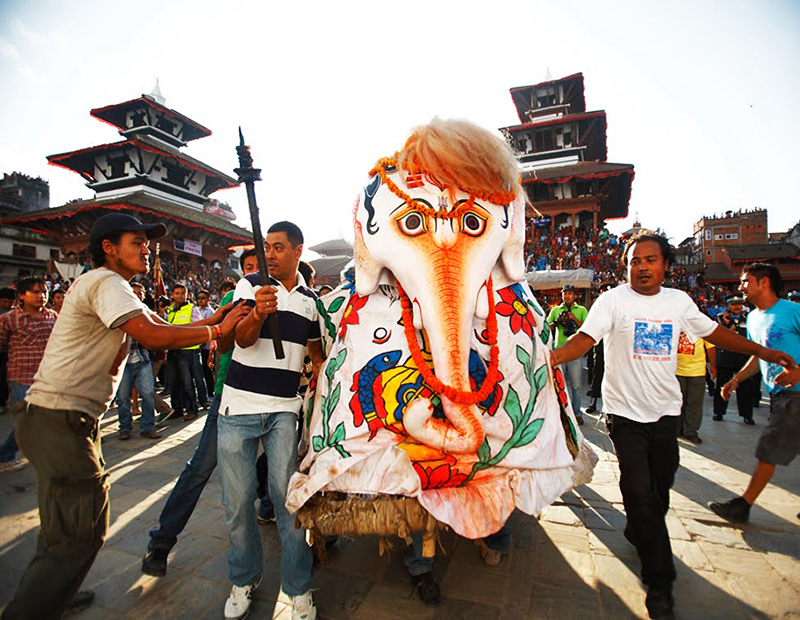 Indra Jatra Festival Tour