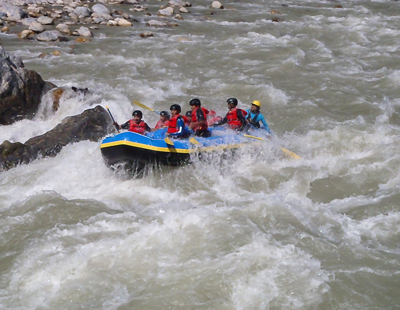 Sun Kosi River Rafting Trip